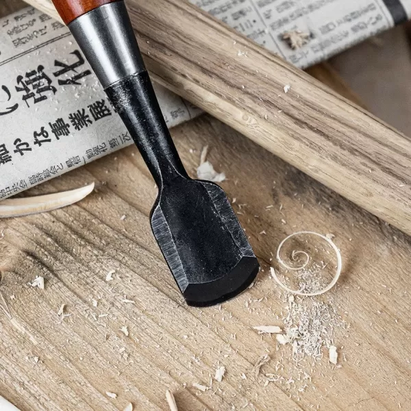 Japonské řezbářské dláto YOSHIHIRO Tataki Sotomaru – 24 mm