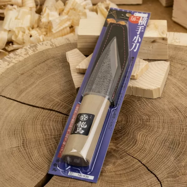 Japonský řezbářský nůž UMEBACHI RYUMA Yokote Kogatana - 120 mm