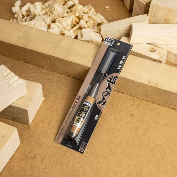 Tradiční japonské truhlářské dláto SENKICHI KIN - 9 mm