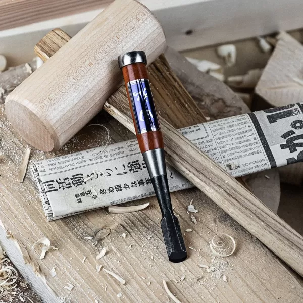 Japonské řezbářské dláto YOSHIHIRO Tataki Sotomaru – 15 mm
