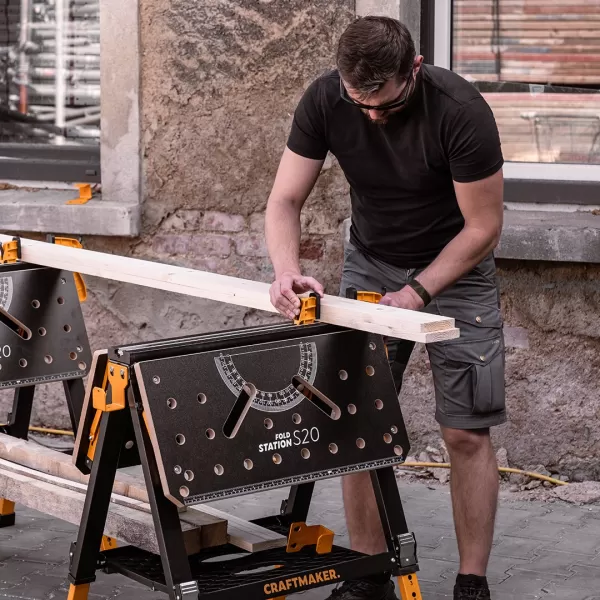 Skládací pracovní stůl a koza CRAFTMAKER FoldStation S20