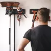 Ocelové háky na zeď CRAFTMAKER s pogumovaným povrchem - sada 6 ks
