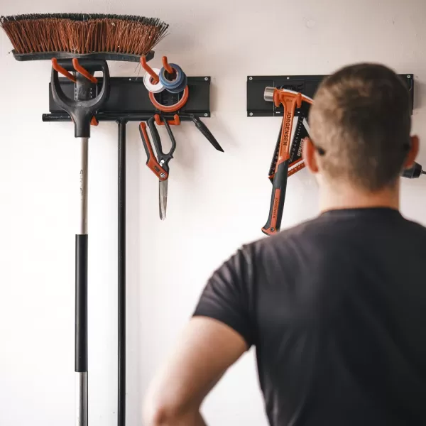 Ocelové háky na zeď CRAFTMAKER s pogumovaným povrchem - sada 6 ks