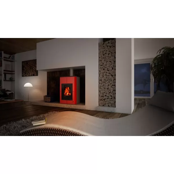 Krbová kamna AQUAFLAM VARIO ® SAPORO 11/7kW krémová