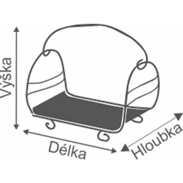 Koš na dřevo CERBER