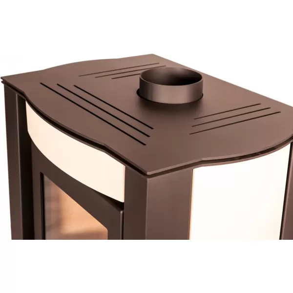 Krbová kamna FLAMINGO ® AMOS krémová