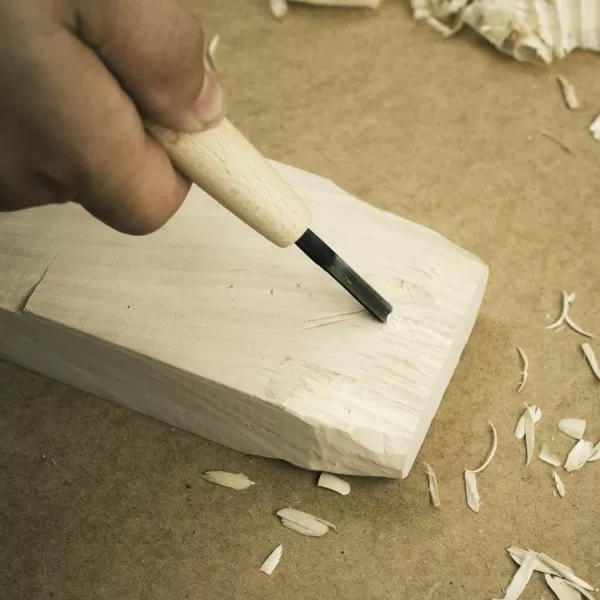 Japonské řezbářské dláto SEIGEN Yasuki s U čepelí - 6 mm