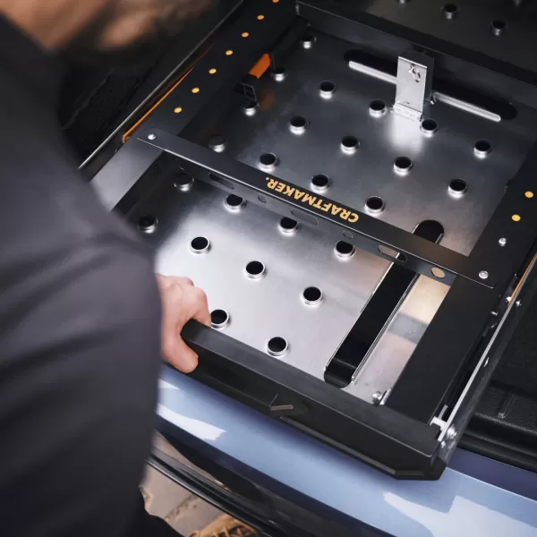 Kovový skládací pracovní stůl CRAFTMAKER SteelBench S110