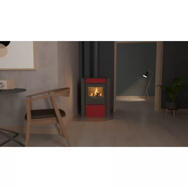 Krbová kamna FLAMINGO ® AMOS krémová