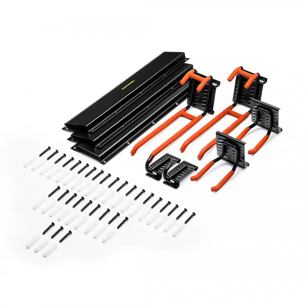 Ocelové háky na zeď CRAFTMAKER s pogumovaným povrchem - sada 6 ks