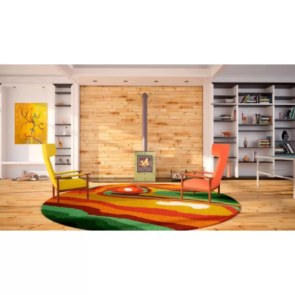 Krbová kamna FLAMINGO ® EVENES hnědá - sametová