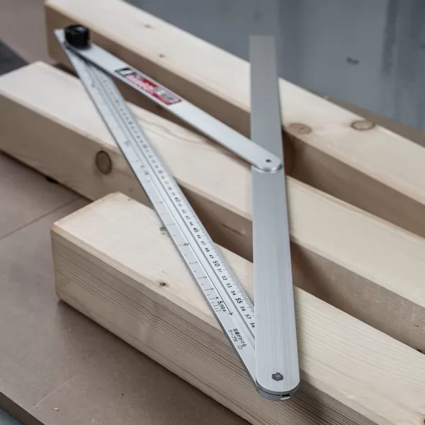 Japonský nastavitelný pokosník SHINWA s metrickou stupnicí - 600 mm