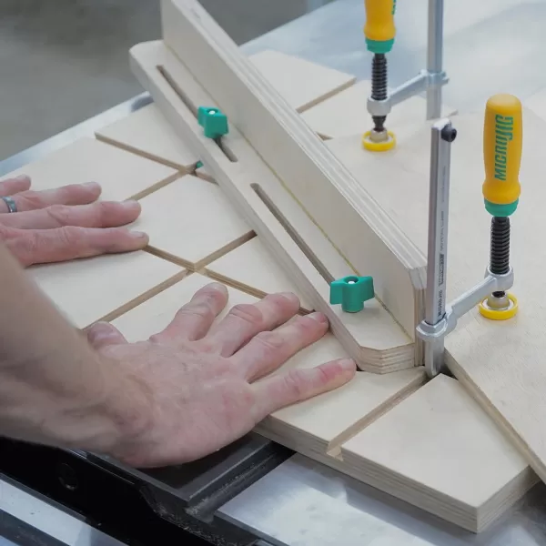 Rybinová svěrka MICROJIG MATCHFIT - sada 2 kusů