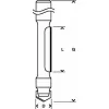 Kopírovací fréza, tvrdokovová, Bosch