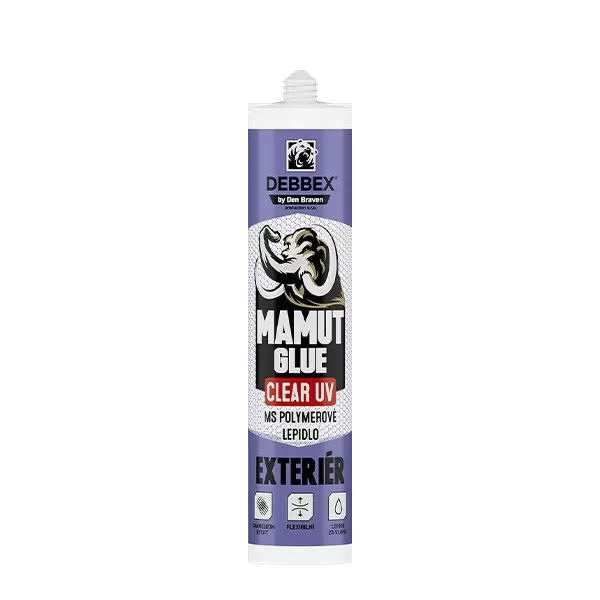 MAMUT GLUE Clear UV 290 ml kartuše transparentní