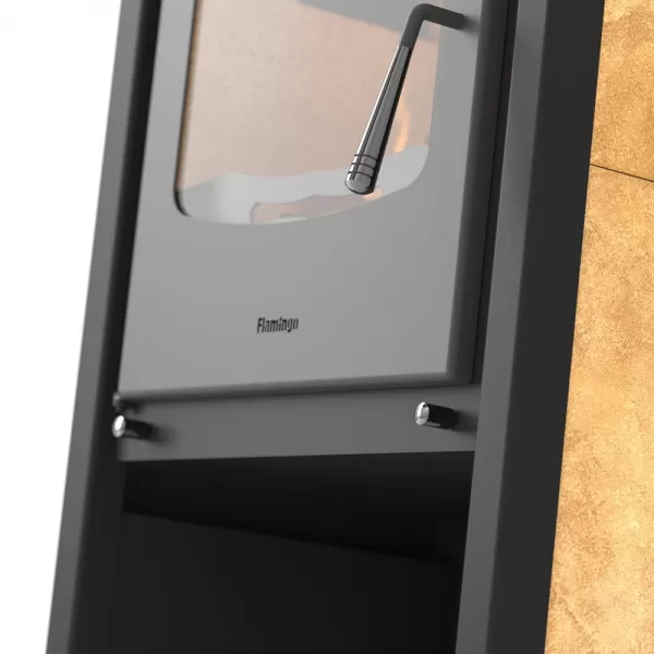 Krbová kamna FLAMINGO ® MELAND dlažba Béžová