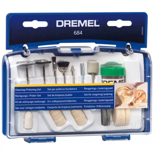 Sada příslušenství pro čistění a leštění 20ks Dremel® 684