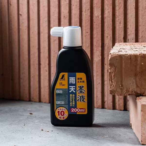 Náhradní inkoust SHINWA pro aplikaci za mokra - 200 ml - černý