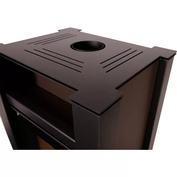 Krbová kamna AQUAFLAM VARIO ® LEND 11/7kW hnědá - sametová