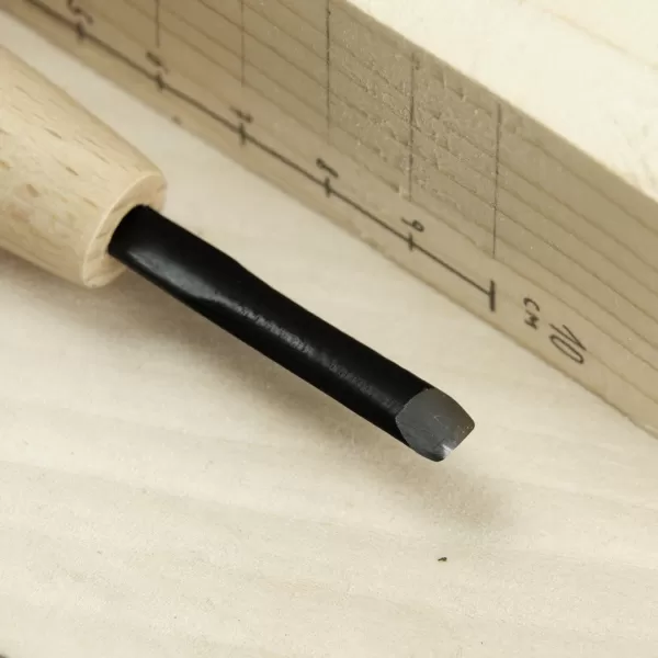 Japonské řezbářské dláto SEIGEN Yasuki s U čepelí - 6 mm