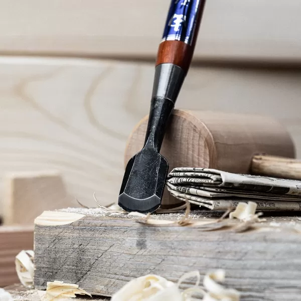 Japonské řezbářské dláto YOSHIHIRO Tataki Sotomaru – 24 mm