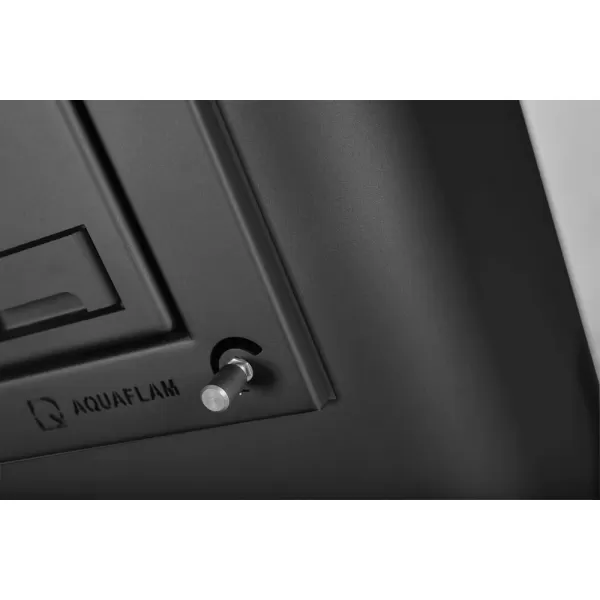 Krbová kamna AQUAFLAM ® 25 s výměníkem - černá, manuální regulace