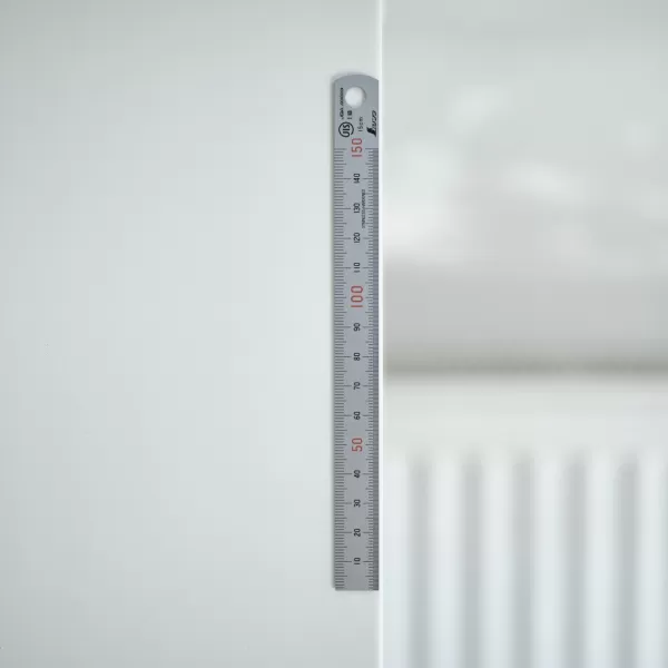 Japonské nerezové pravítko SHINWA s magnetem - 150 mm