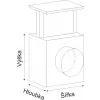 Filtr k ventilátoru / do rozvodů teplého vzduchu 160 mm