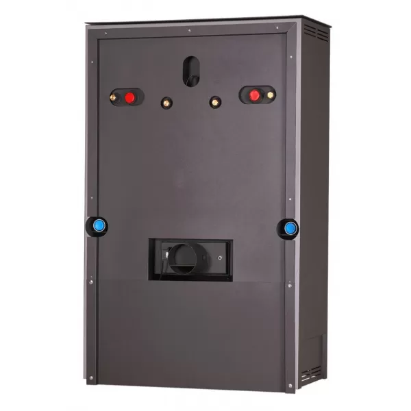 Krbová kamna AQUAFLAM ® 12 s výměníkem - hnědá - sametová, automatická regulace