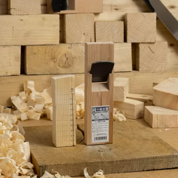 Japonský hoblík na dřevo SENKICHI Mini bez klopky - 40 x 195 mm