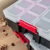 Stohovatelný kufříkový organizér na šroubky TOOLCREST