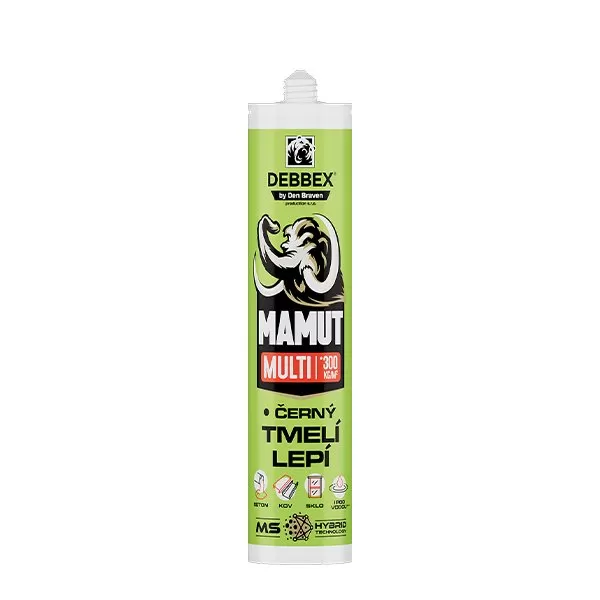 MAMUT GLUE Multi 290 ml kartuše černá