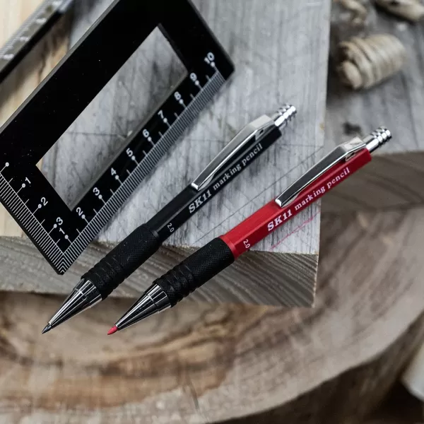 Náplň do japonské mechanické tužky SK11 – červená 2 mm – 24 ks