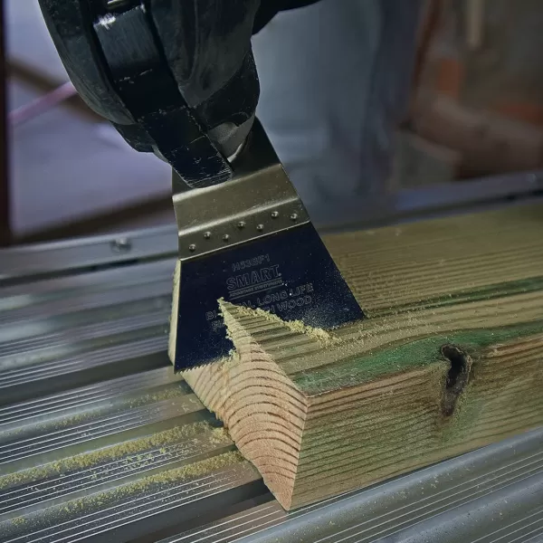 Ponorný pilový list SMART TRADE s jemnými zuby na dřevo a plast, 63 mm - 1 kus