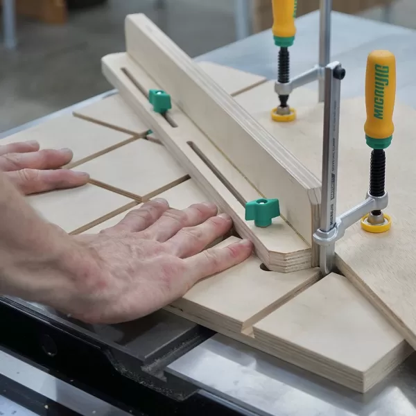 Rybinová svěrka MICROJIG MATCHFIT - sada 2 kusů