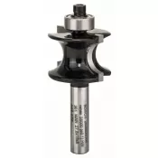 Fréza na půlkruhový profil s ložiskem, dvoubřitá, tvrdokovová, Bosch