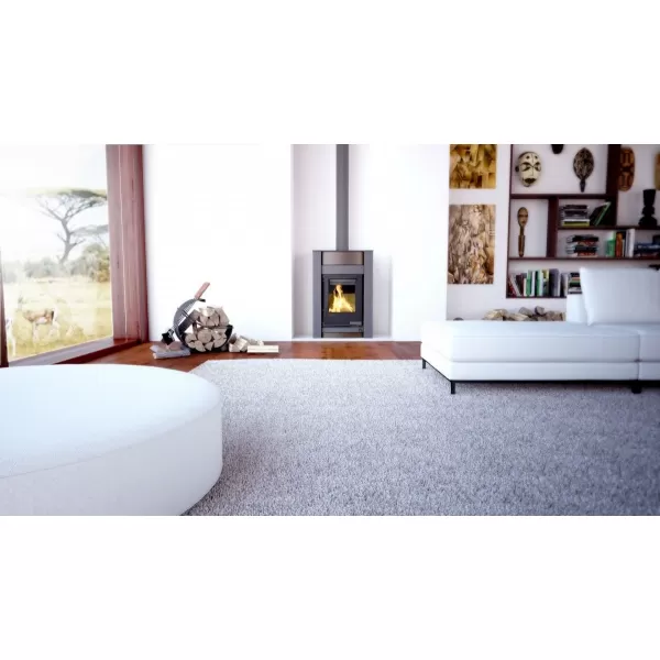 Krbová kamna AQUAFLAM VARIO ® KALMAR 11/7kW hnědá - sametová, elektronická regulace