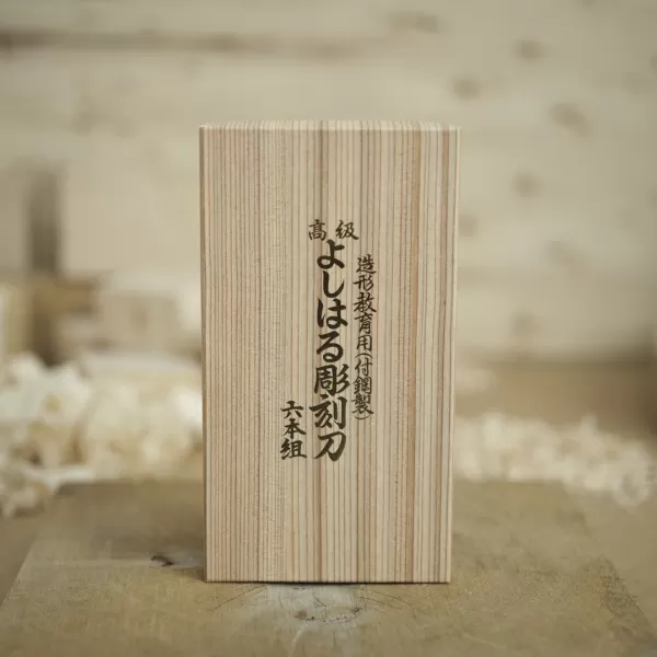 Sada řezbářských mini-dlát YOSHIHARU H-6 - 6 kusů