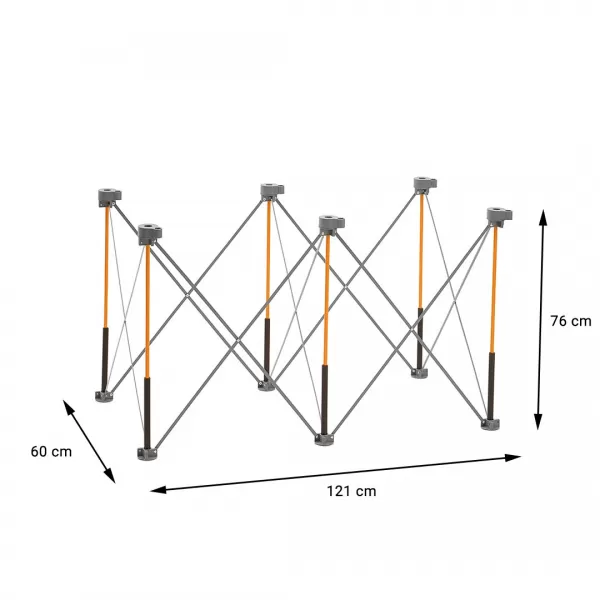 Pracovní stonožka BORA 3x2