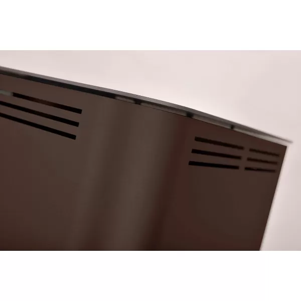 AQUAFLAM 12 hnědá-sametová - teplovodní krbová kamna s výměníkem, manuální regulací