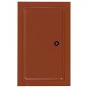 Komínová dvířka vybírací 155x290 mm, červená