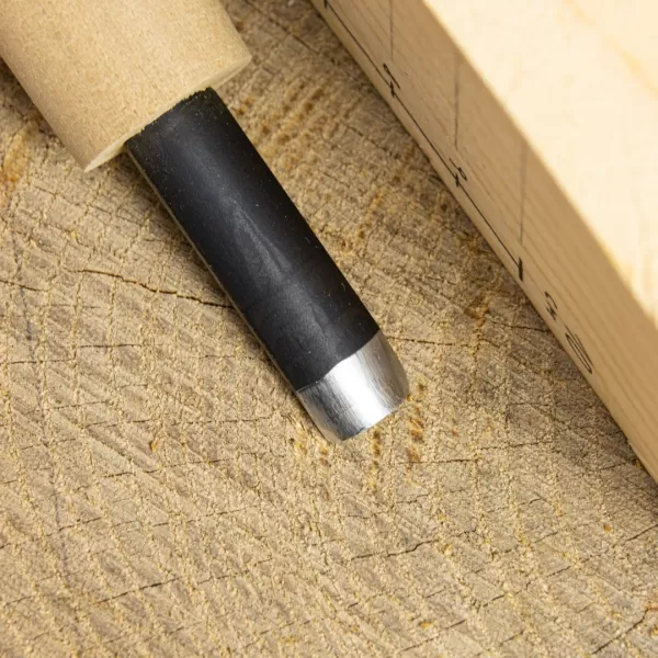 Japonské řezbářské mini-dláto SENKICHI s U čepelí - 9 mm