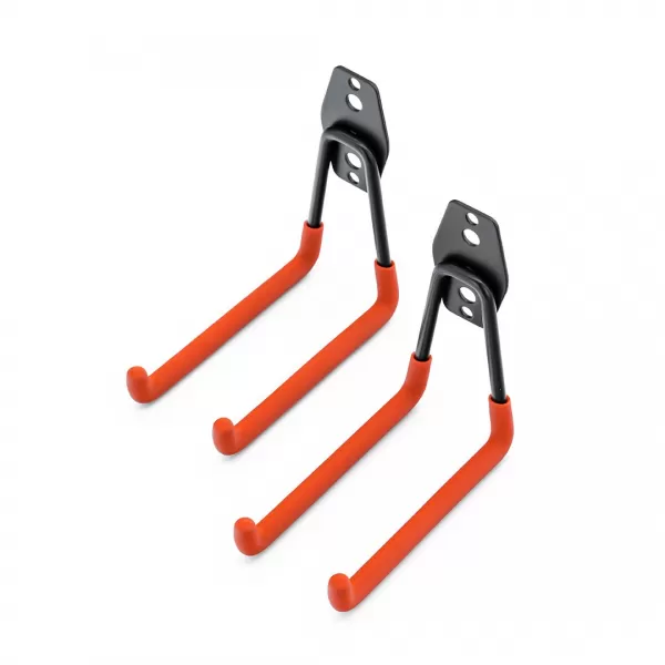 Ocelové háky na zeď CRAFTMAKER s pogumovaným povrchem - sada 12 ks