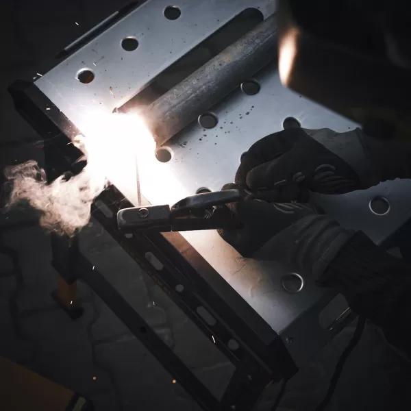 Kovový skládací pracovní stůl CRAFTMAKER SteelBench S110