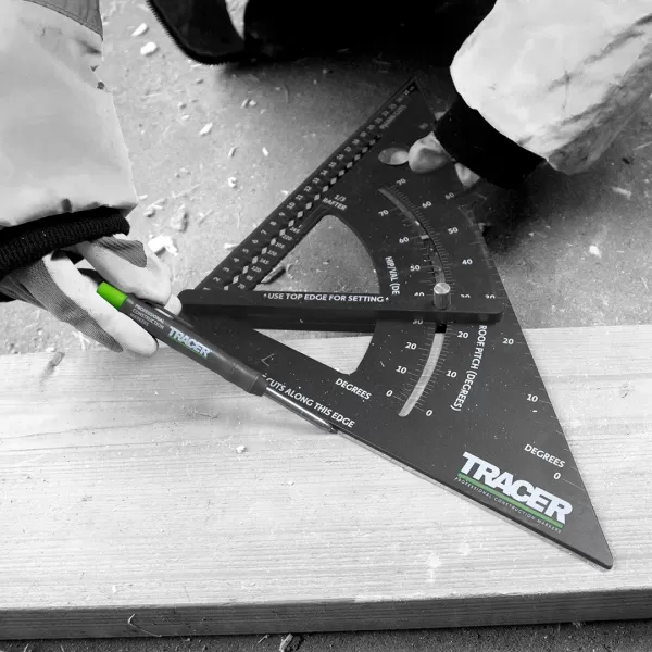 Tesařský úhelník Tracer Pro Square - velký
