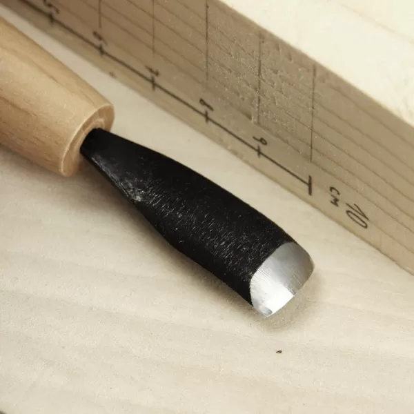 Japonské řezbářské dláto SEIGEN Yasuki s lžícovitou čepelí - 12 mm