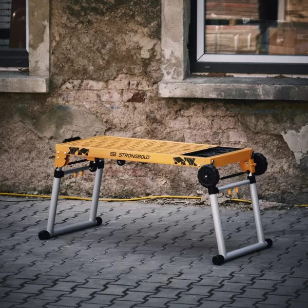 Multifunkční skládací stůl a plošina STRONGBOLD StrongBench B910