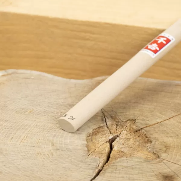 Japonské řezbářské mini-dláto SENKICHI s šikmou čepelí - 3 mm