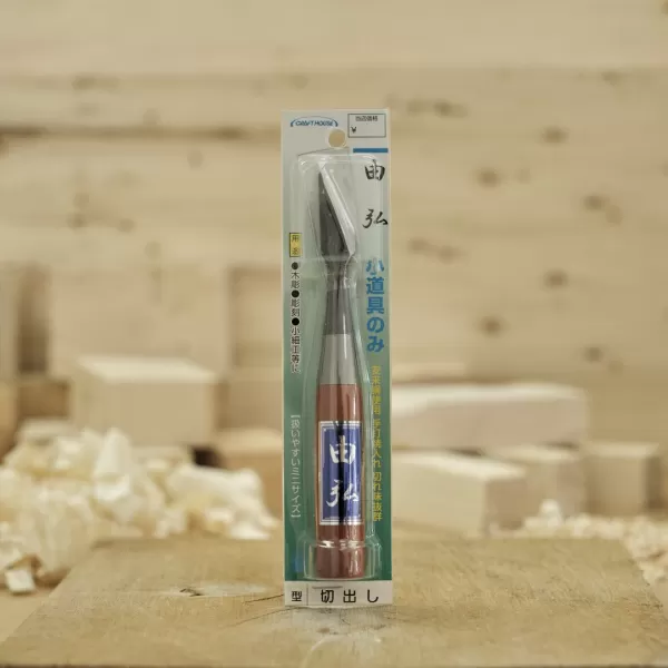 Japonské řezbářské dláto YOSHIHIRO s šikmou čepelí