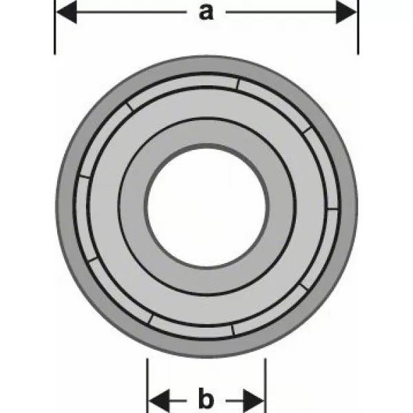 Sada vodících kuličkových ložisek Bosch 2 608 629 391